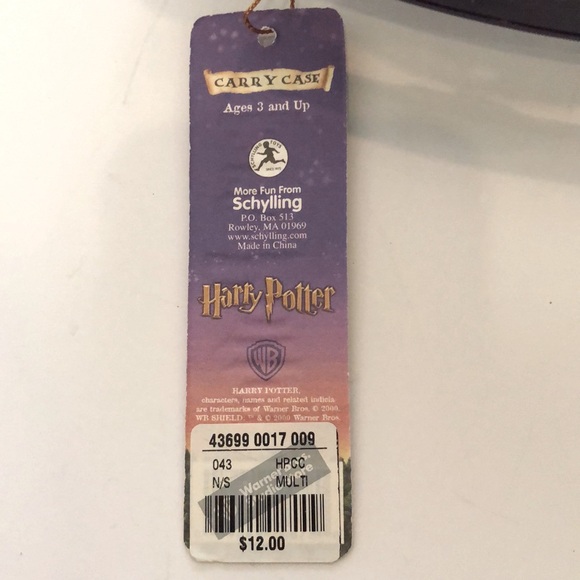 Metal Harry Potter and The Sorcerer's Stone Tin Carry Case - Rare/Vintage - NWT - Picture 8 of 12